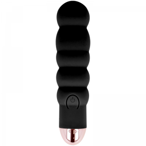 DOLCE VITA RECARREGÁVEL VIBRADOR SIX PRETO 7 VELOCIDADES