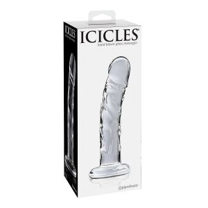 ICICLES Nº62 DILDO EM VIDRO