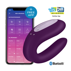 Satisfyer Double Joy Purpple
